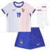 France Youssouf Fofana #19 Replica Away Minikit Euro 2024 Short Sleeve (+ pants)